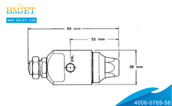 空氣霧化噴嘴外形尺寸