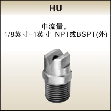 金屬一體式扇形清洗噴嘴